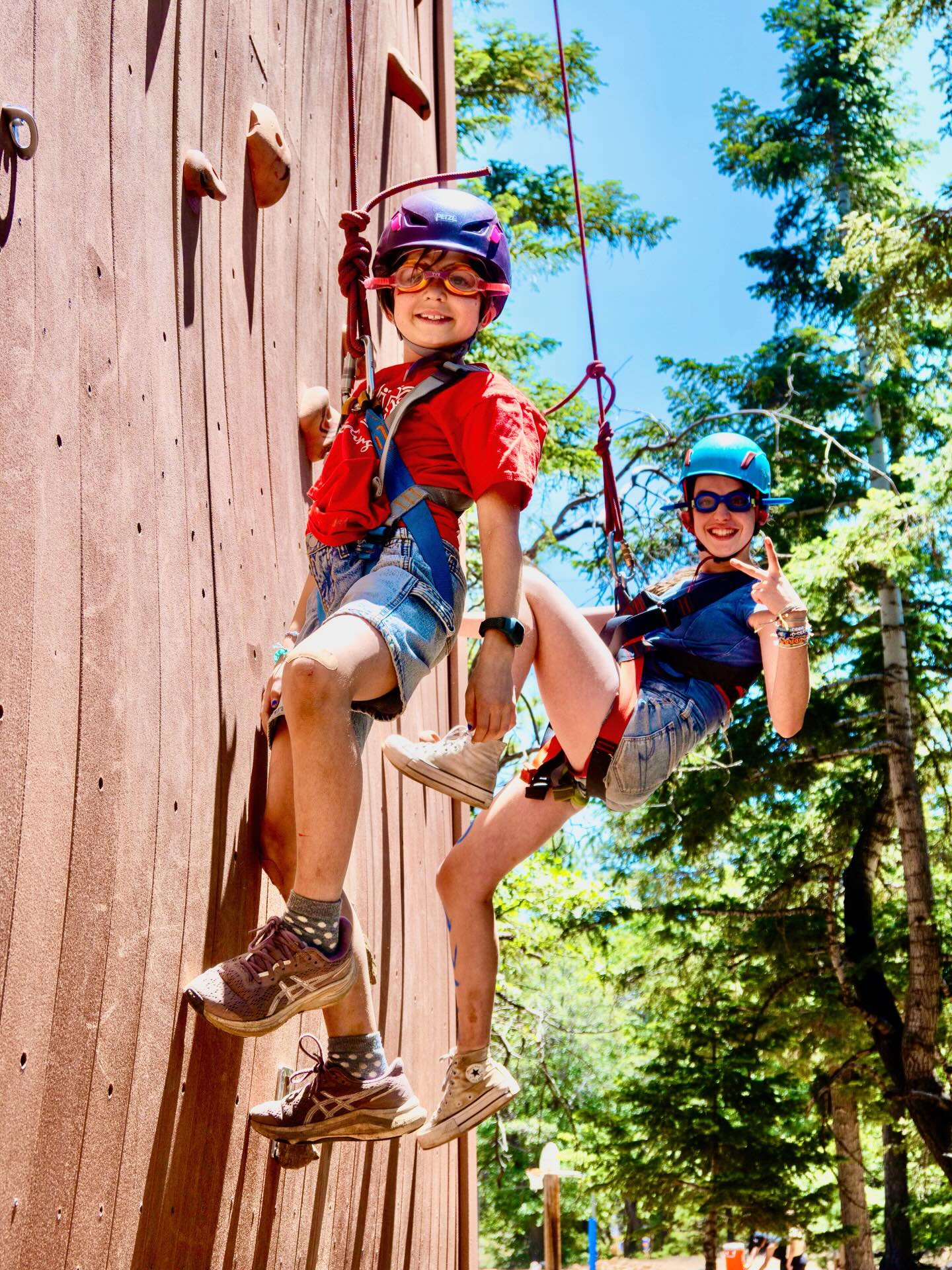 Climbing higher. Laughing louder. CMC forever. 🧗🏼‍♀️🏕️
.
.
.
.
.
#CMC #Explore #Connect #Belong #RopesCourse