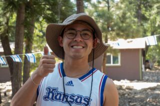 Today we say L’hitrot to someone who quickly became a special part of our community.

Jake Niefeld joined our team on November 15, 2024 as our Operations & Logistics Coordinator. From day one, he brought warmth, curiosity, creativity, and a deep sense of purpose to his work. Whether he was solving a logistical puzzle or sharing music, Jake had a way of bringing people together and making moments more meaningful.

Jake is many things: a musician, songwriter, lifelong learner, and a passionate Jewish soul. Anyone who spent even a little time with him could see how deeply his Judaism informs the way he moves through the world. His ability to connect people and create moments of reflection made a lasting impact on those around him.

We are incredibly proud to share that Jake has been accepted to the Rabbinical School at Hebrew Union College, where he will begin his studies this summer on the journey to becoming Rabbi Jake.

Jake, thank you for the care, joy, music, and heart you brought to this community. We will miss you and can’t wait to see the incredible rabbi you will become.

Kol hakavod and b’hatzlacha on this next chapter! ❤️