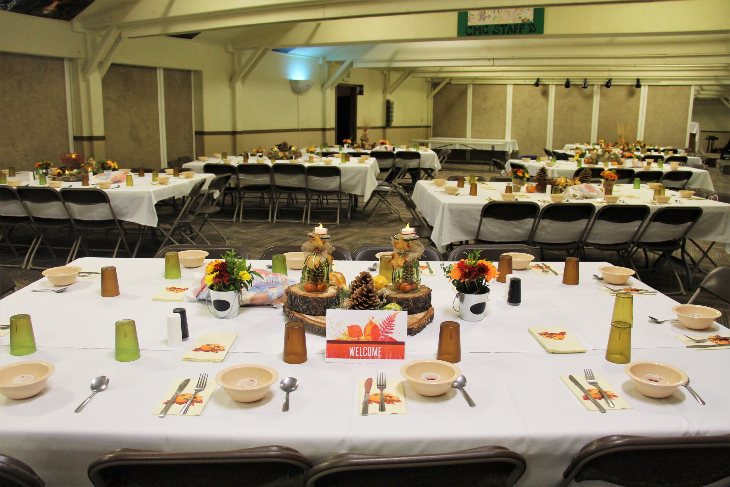 Dining Hall Table Set